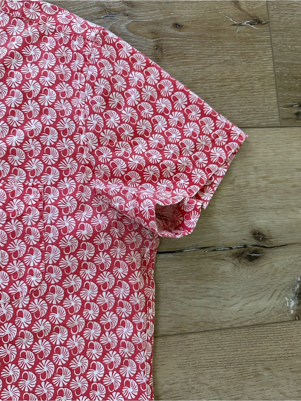J.Crew Slim Fit Organic Cotton Short Sleeve Button Down